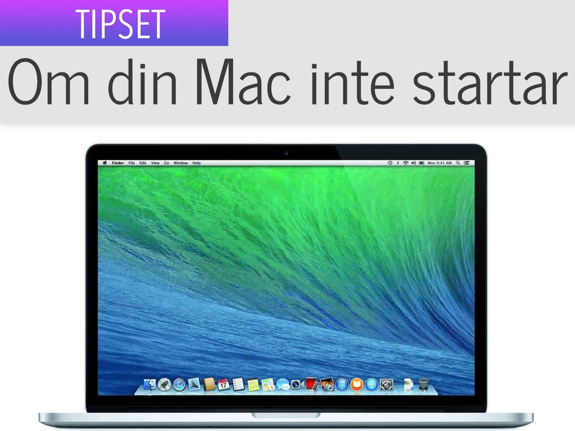 Vad gör du när din Mac inte startar? | Magasin MACKEN Om din Mac inte startar helt Apple support