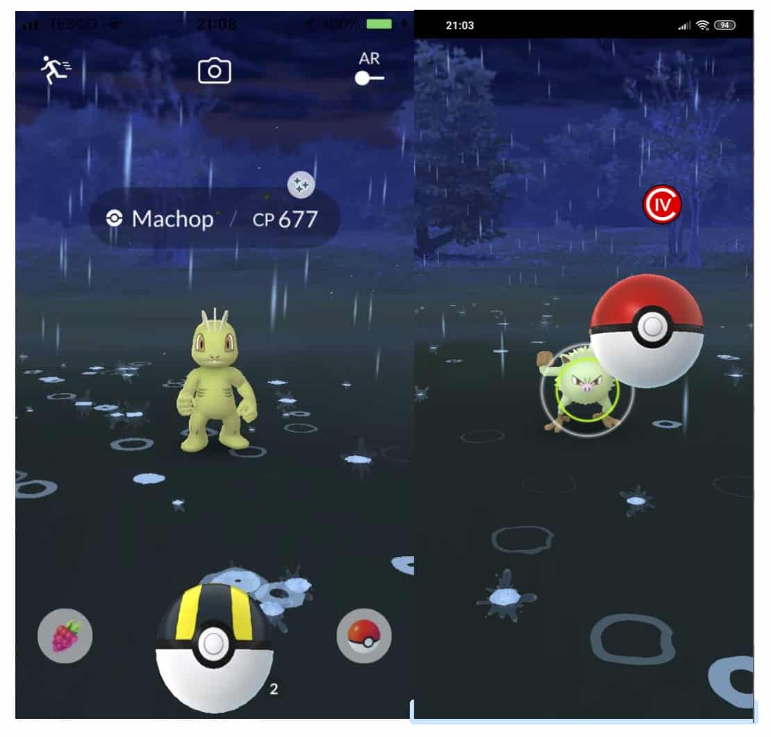 Pokemon Go Sa Har Ser De Ut Shiny Machop Och Mankey Magasin Macken