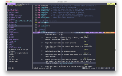 Gratis är gott: MacVim, en bra editor som anpassats för Mac