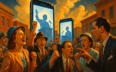 Sociala medier har blivit en kaosmaskin – nu skriker vi istället för att prata