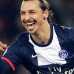 Paris' Swedish forward Zlatan Ibrahimovic celebrates after he scored a goal during a French L1 football match between Paris Saint-Germain (PSG) and Bordeaux (FCGB) on January 31, 2014 at the Parc des Princes stadium in Paris. AFP PHOTO / MARTIN BUREAU (Photo credit should read MARTIN BUREAU/AFP/Getty Images)